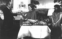 1981 Commemorative Egg presentation