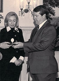1996 Commemorative Egg presentation