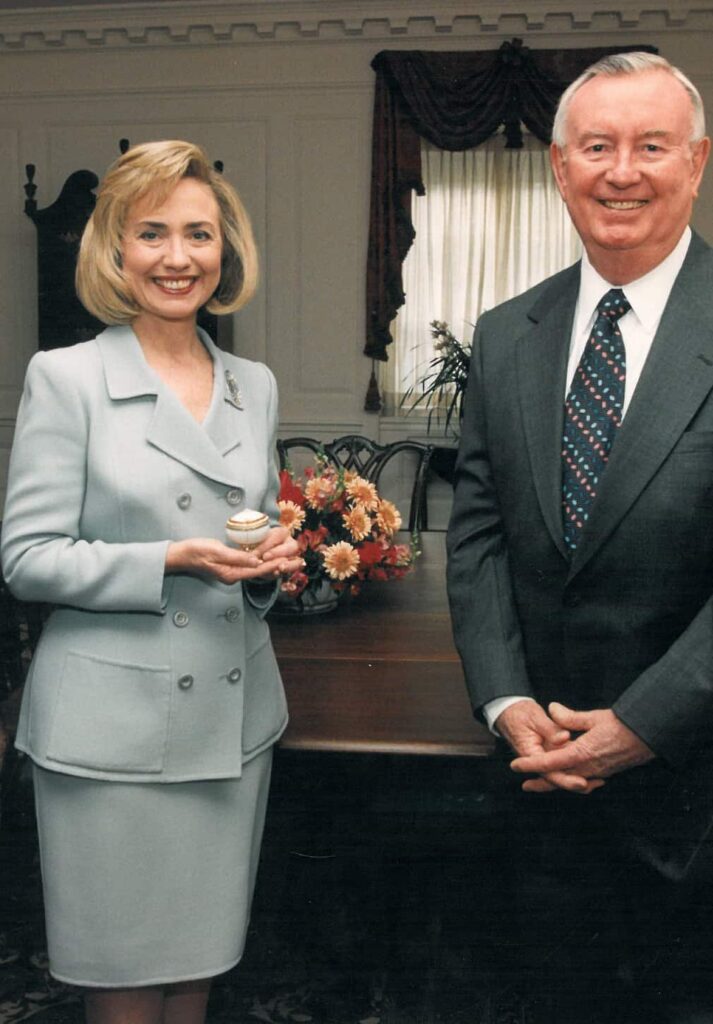 1997 Commemorative Egg presentation