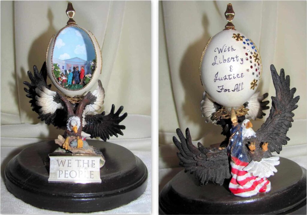 2015 Commemorative Egg - front and back