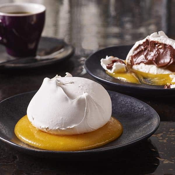 DARK CHOCOLATE & BLACK SESAME MERINGUE