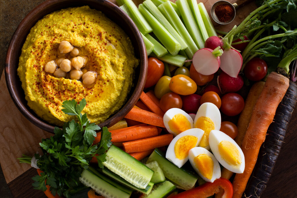 Lemon Egg Hummus