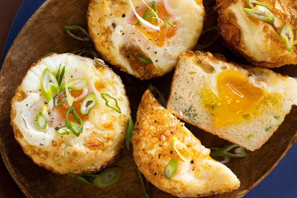 Scallion and Cheese Korean Pancake Bread