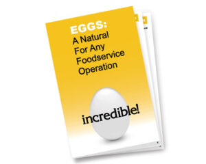 Cover of Eggs: A Natural for Any Foodservice Operation PDF