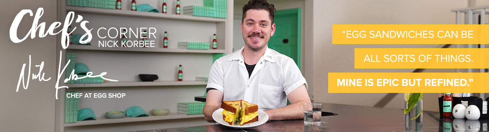 Chef's Corner: Nick Korbee