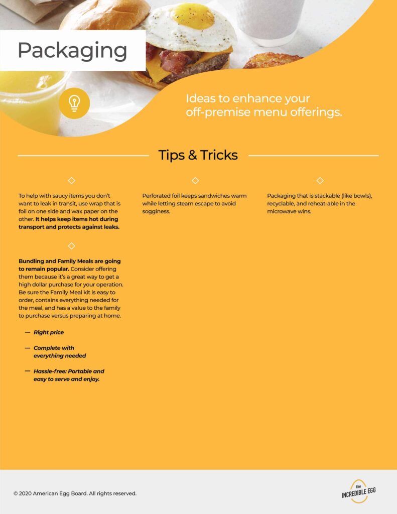 packaging tips & tricks