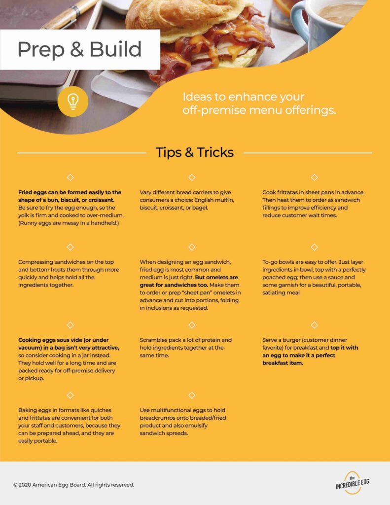prep & build tips & tricks