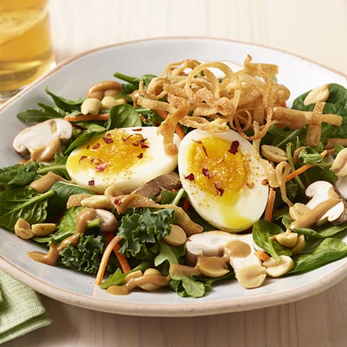 BIRD NEST KALE SALAD