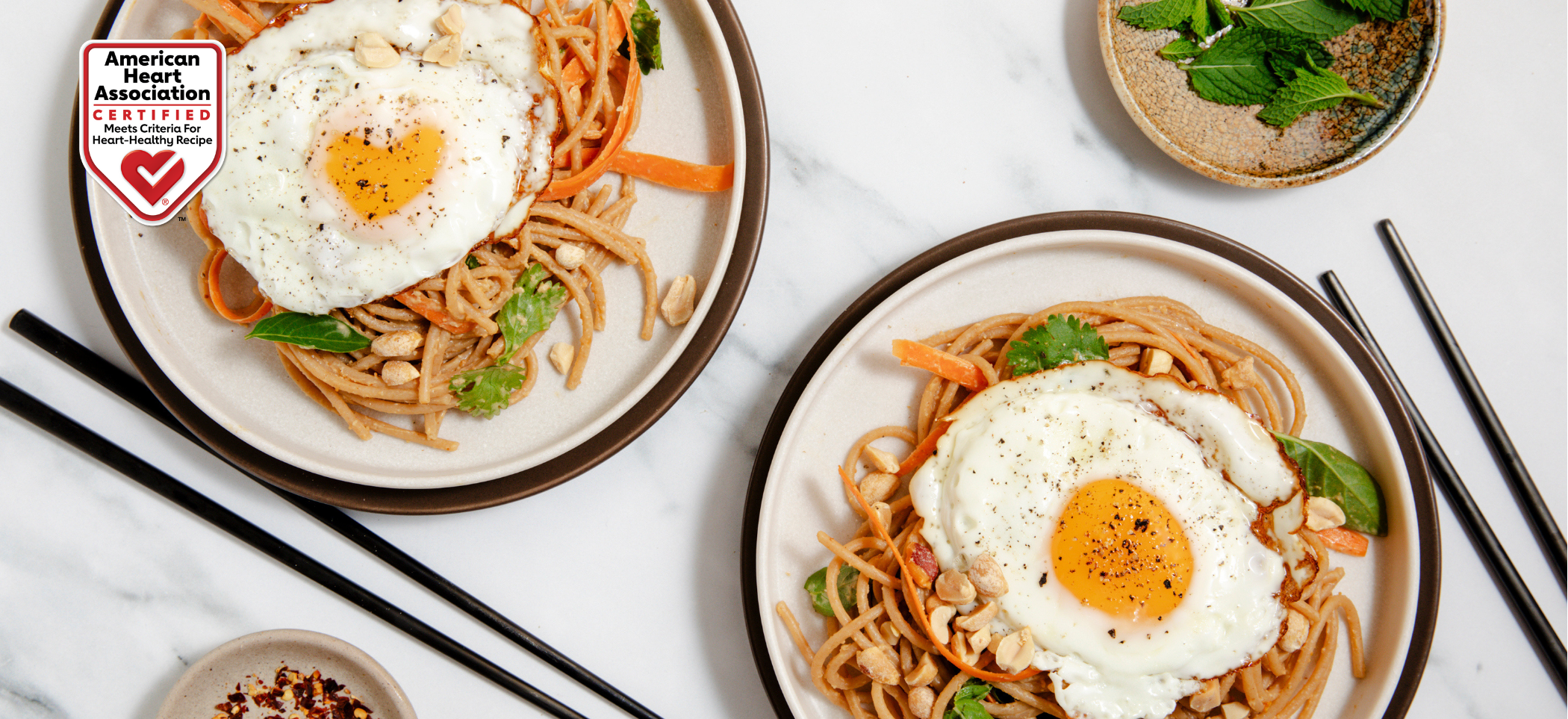 Picture of a plate of Peanut Noodles