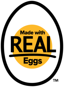 Made with REAL Eggs™ Seal
